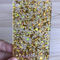 แผ่นอะครีลิคแวววาวสีทองใสก้อน 4x8 1.2g / cm3 ลูกแก้ว ตัดให้ได้ขนาด